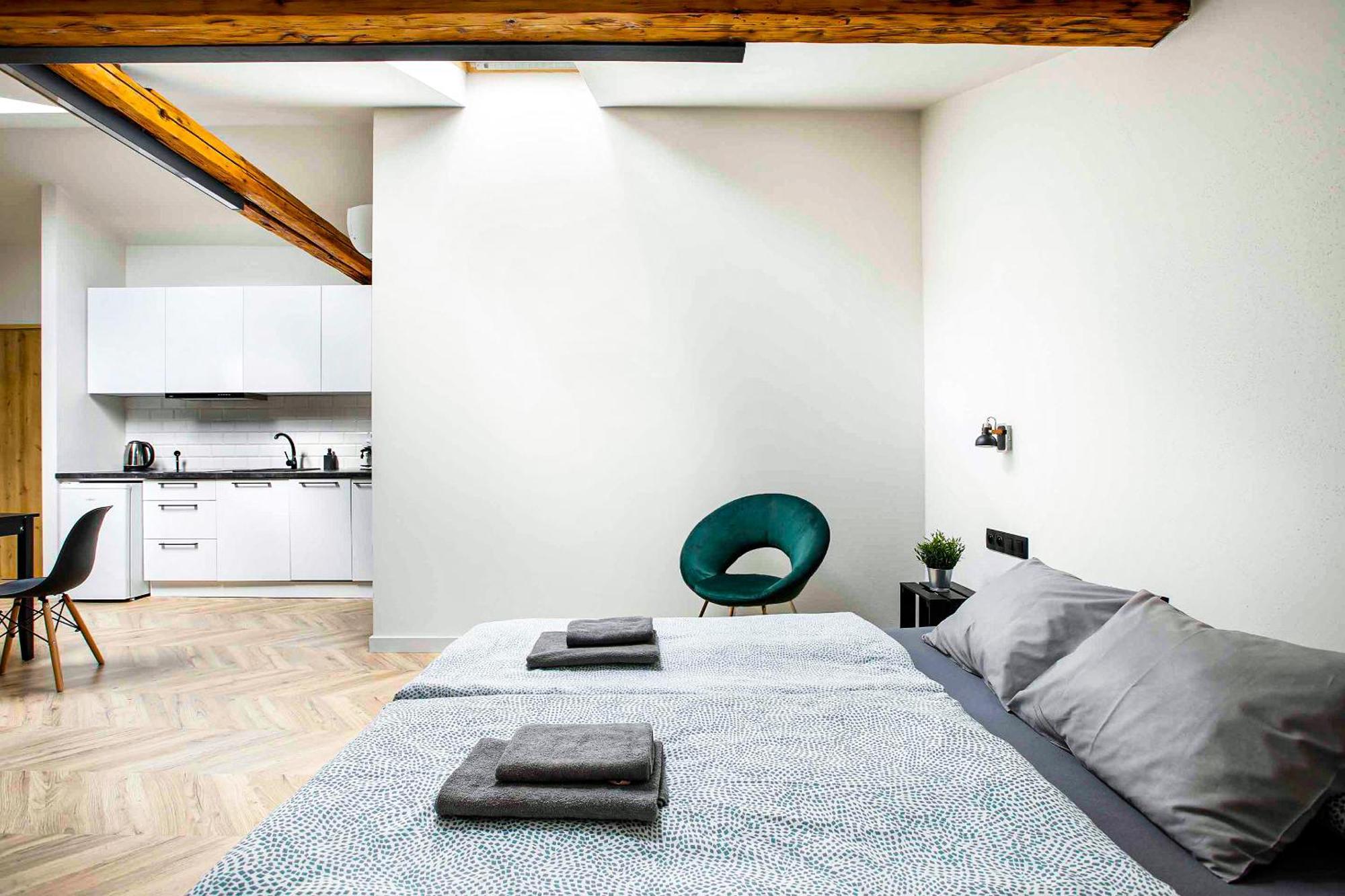 Beautiful Studio With Air Conditioning, Cracow Old Town Apartment